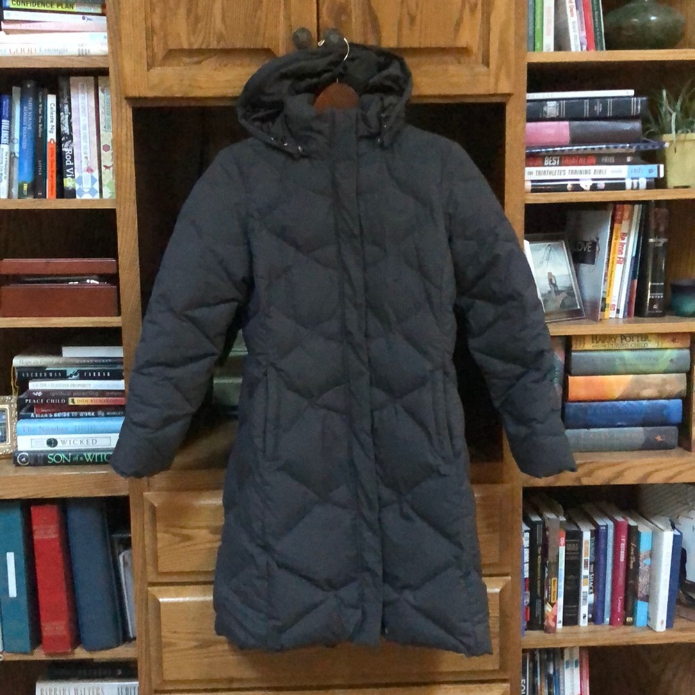 The North Face Women’s Down Parka with Hood Charcoal Size M
